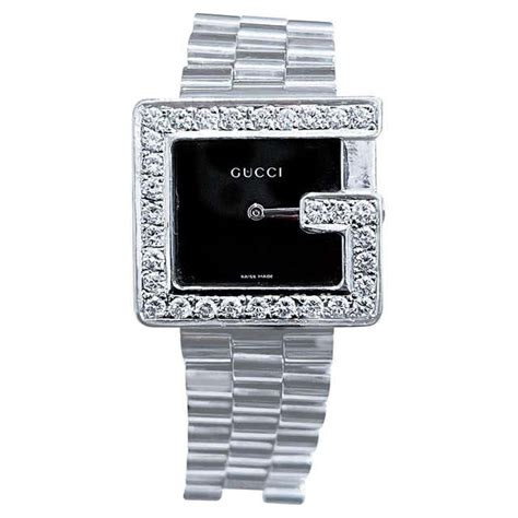 buy gucci diamond watch|diamond bezel gucci watch.